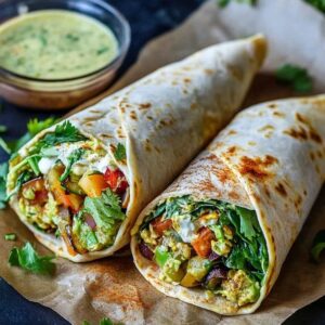High Protein Tofu Wrap