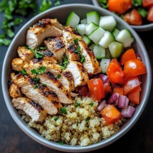 Quinoa Chicken Bowl